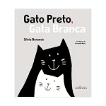 Capa do Livro Gato Preto, Gata Branca