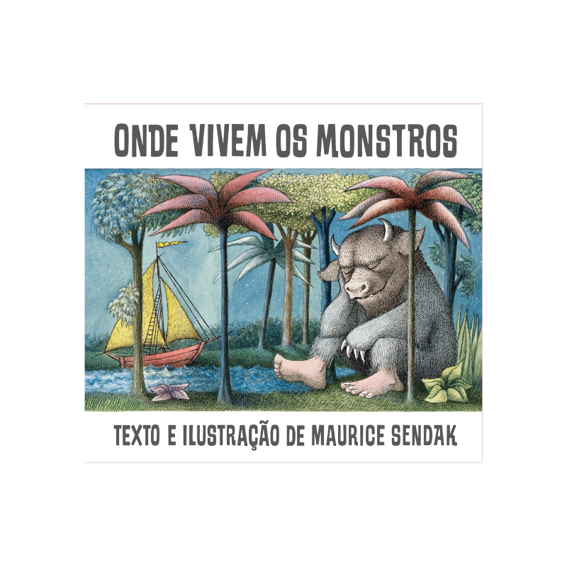 Capa do Livro Onde vivem os monstros