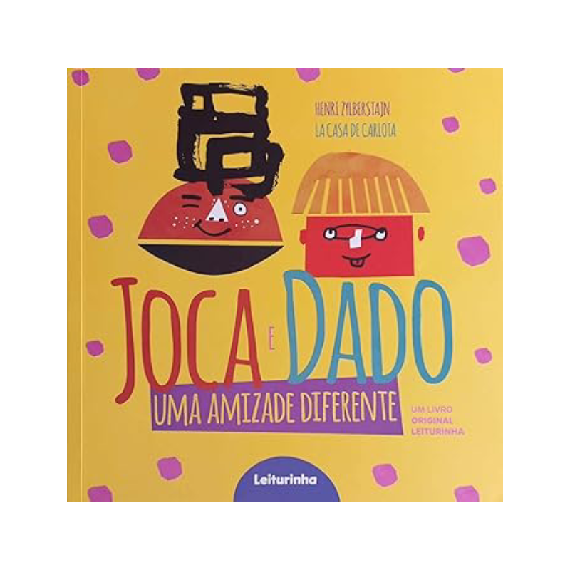 Capa do Livro Joca e Dado: Uma Amizade Diferente