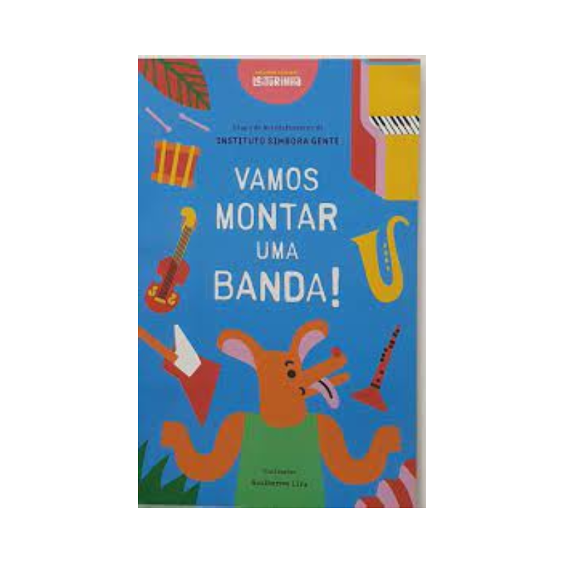 Capa do Livro Vamos Montar uma Banda!