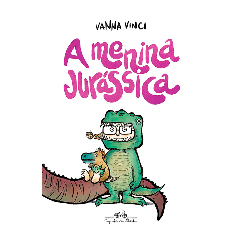 Capa do Livro Menina Jurássica